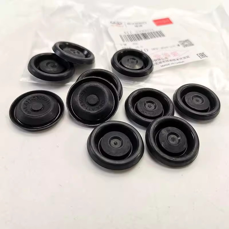 Door Stopper Rubber - チェリー・アリゾ3、5、7、M7、ティゴ3x、5x、7、8用 車のドア修理穴 ドアフレームストッパーキャップカバー 丸型ゴムストッパー