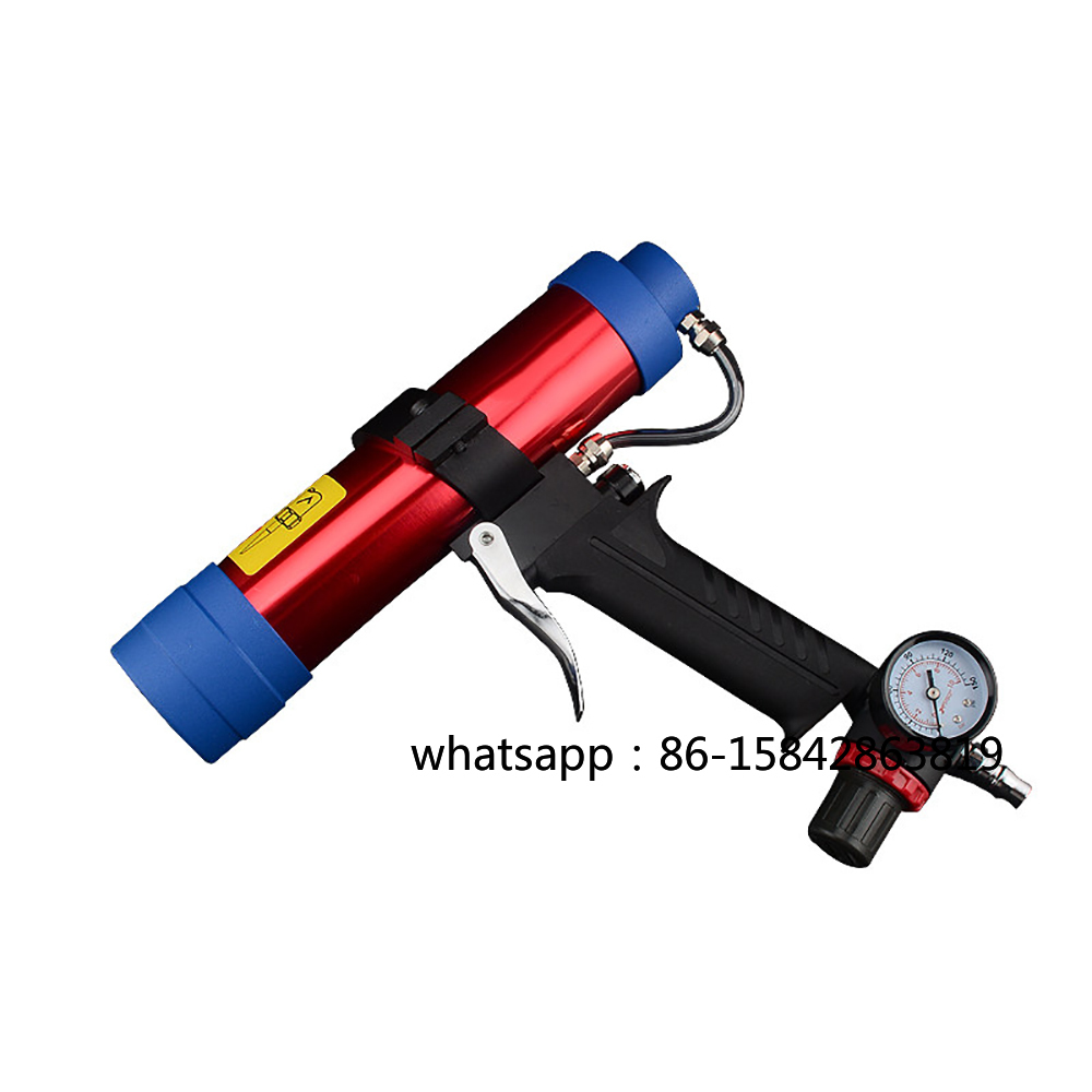 Caulking Gun Dispensing - エアコーキングガン/空気圧カートリッジディスペンサーシリコンシーラントアプリケーターガラス接着ツール建設用コーキングガン310ML