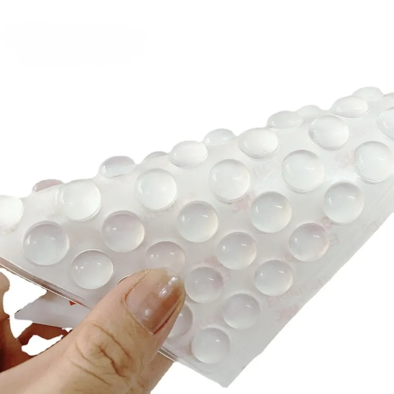 Door Stopper Rubber - 100 個自己粘着ドアストッパーゴムダンパーバッファキャビネットバンパーシリコーン家具パッドクッション保護パッド
