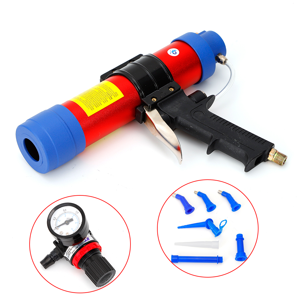 Caulking Gun Dispensing - エアコーキング 310ml シーラント コーキング シリコンガン 空気圧式カートリッジディスペンサー