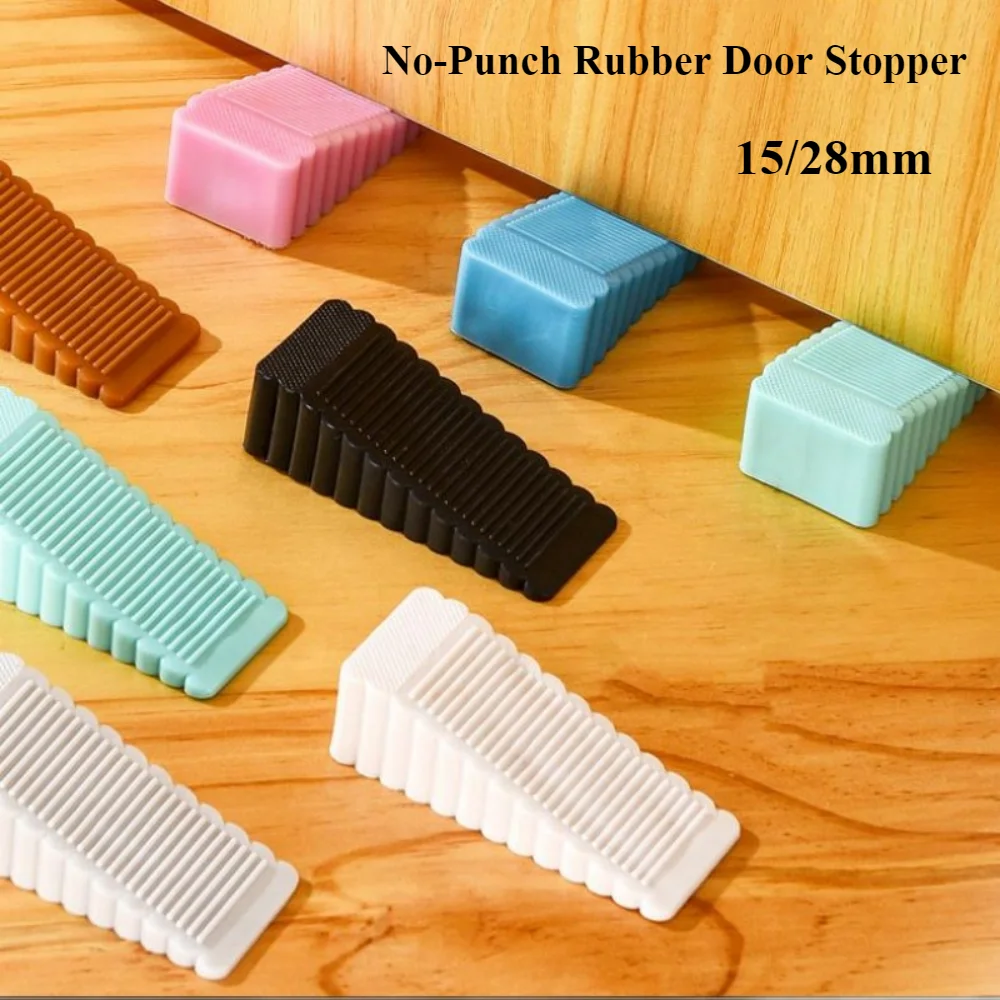安全シリコン製ドアストッパー、ブロックウェッジ型ドアストップ - Door Stopper Rubber のレビューと価格