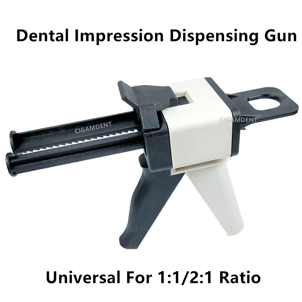 歯科印象混合ディスペンシングガン,50ml, 1個,カートリ - Caulking Gun Dispensing のレビューと価格