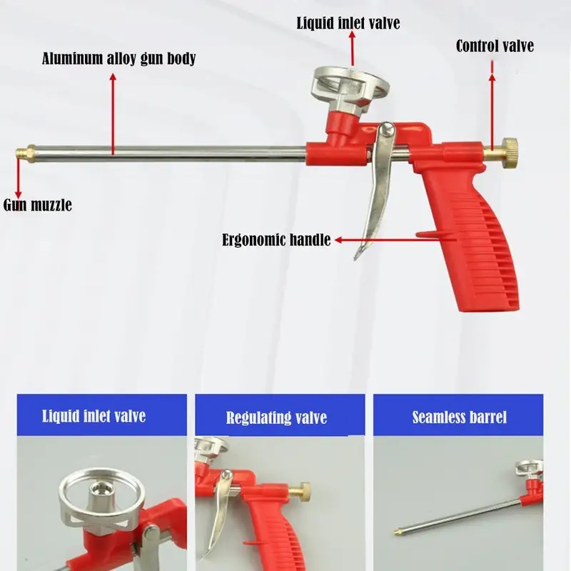 プロフェッショナルメタルフォームコーキングガン、ヘビーデュー - Caulking Gun Dispensing のレビューと価格