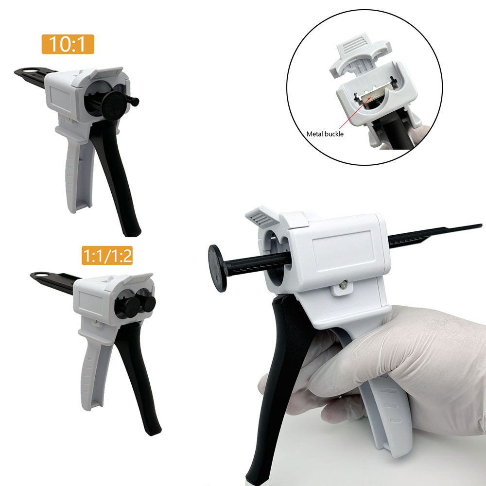 歯科印象混合用シリコンゴムトレイディスペンサーガン 1:1/ - Caulking Gun Dispensing のレビューと価格