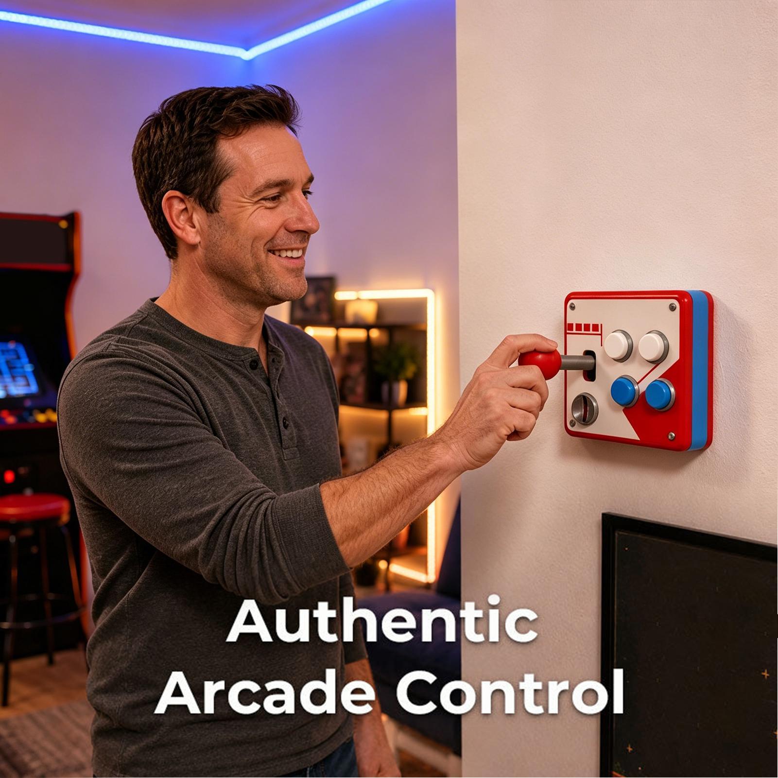 クリエイティブレトロアーケードゲームライトスイッチカバーレト - Home Improvement Game のレビューと価格