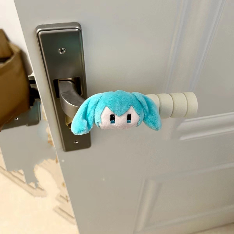 初音ミク ドアノブグローブ ハンドル保護カバー 衝突防止パッ - Door Knob Replacement のレビューと価格