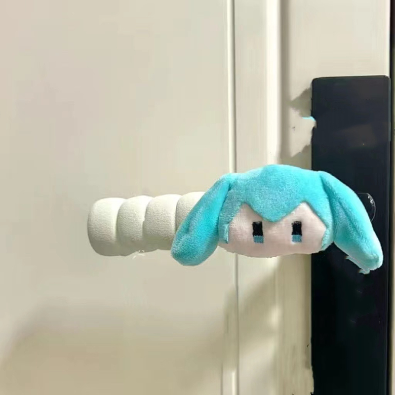 初音ミク ドアノブグローブ ハンドル保護カバー 衝突防止パッ - Door Knob Replacement のレビューと価格