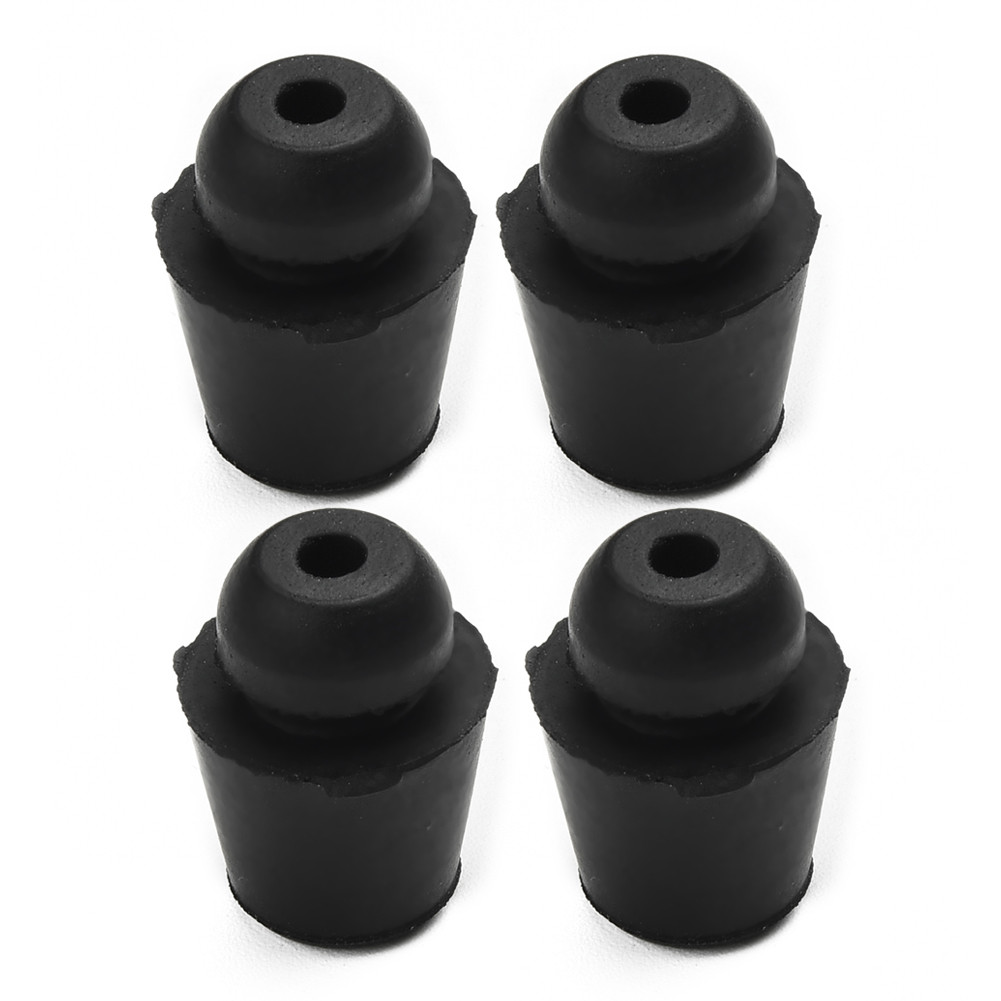 4 個ユニバーサル車のドアダンパーバッファパッドカバーアンチ - Door Stopper Rubber のレビューと価格
