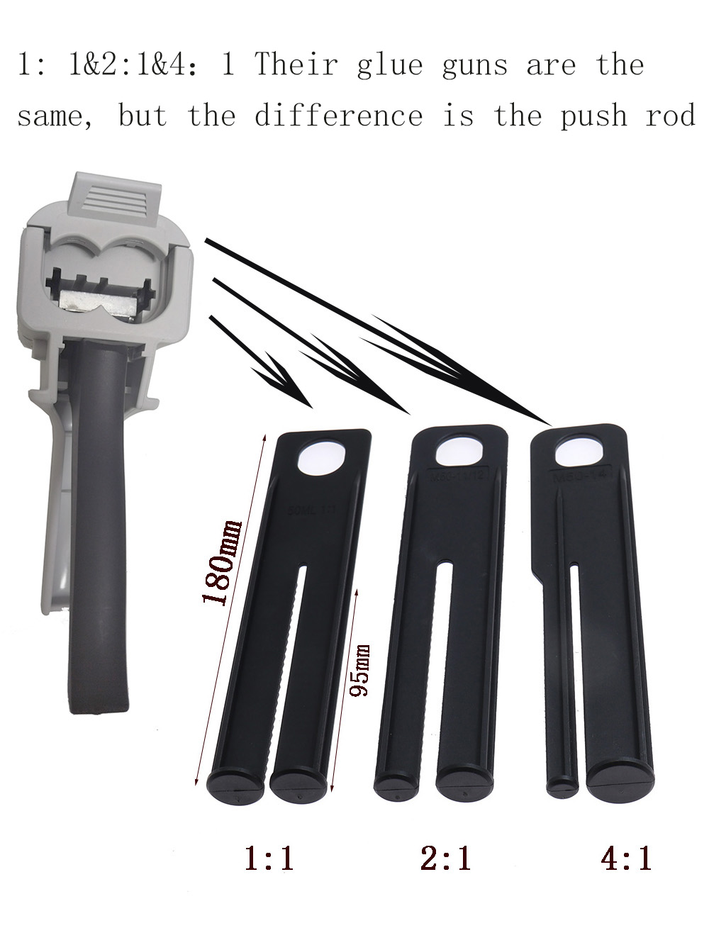 50 ミリリットル 2 成分 AB エポキシシーラント接着剤 - Caulking Gun Dispensing のレビューと価格