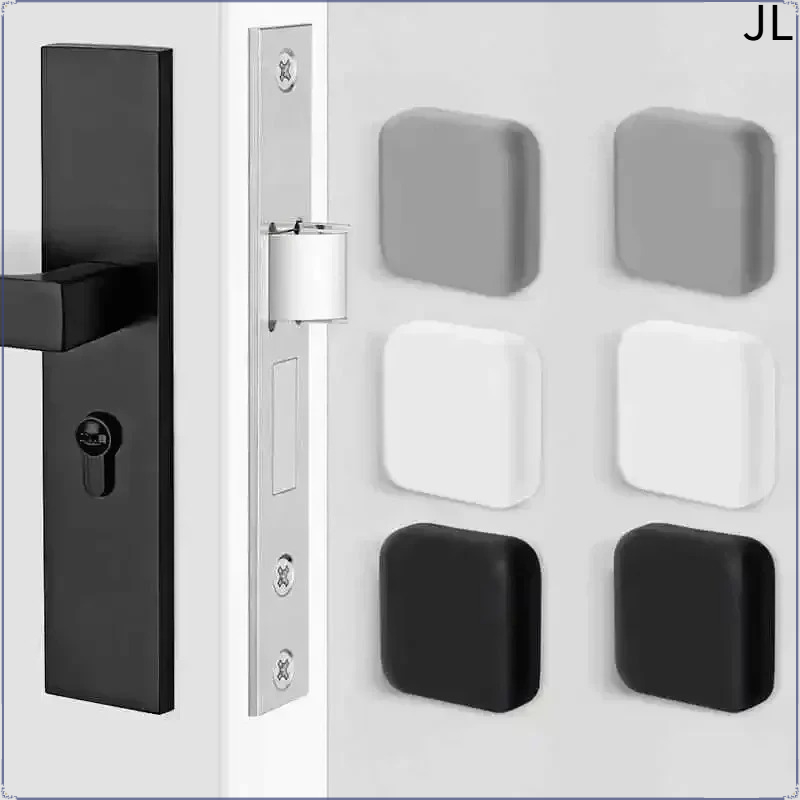 1/2個入りシリコン製ドアストッパー、ゴム製緩衝材、自己粘着 - Door Stopper Rubber のレビューと価格