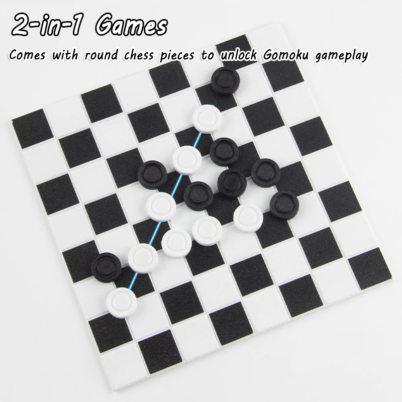 2 in 1 ポータブルチェスゲームセット親子インタラクティ - Home Improvement Game のレビューと価格