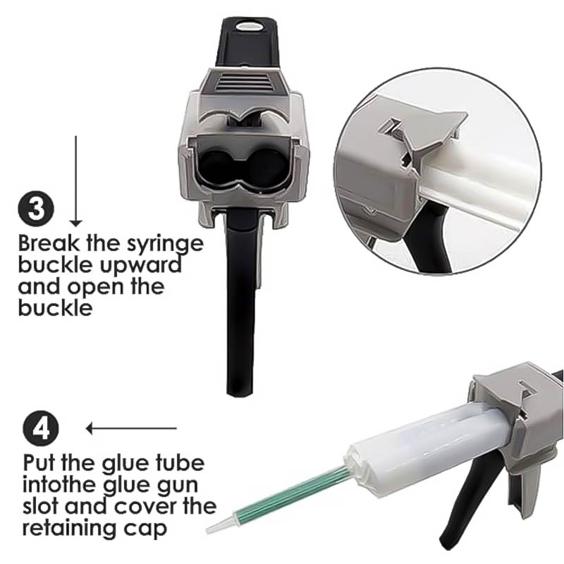 30ml 50ml 比率1:1 / 2:1 / 10:1 A - Caulking Gun Dispensing のレビューと価格